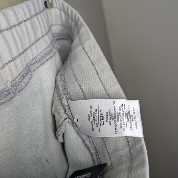 NWT Hudson Los Angeles Gray Sweatpants Artistic Splatter Joggers Size Medium - Picture 5 of 8